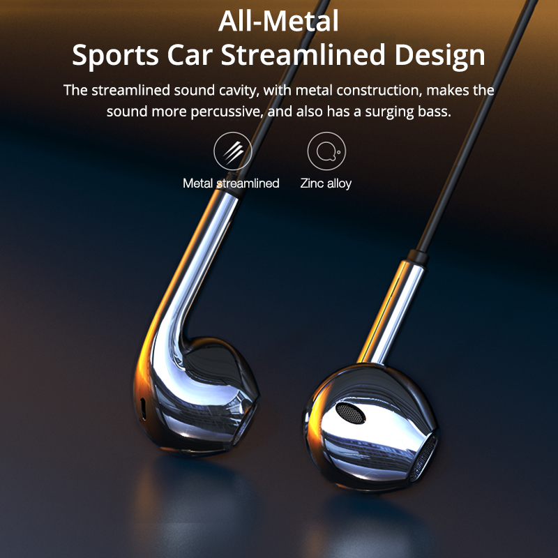 Q2 Headset Earphone Sport In-Ear Heavy Bass Stereo Heavy Bass Kabel 3.5mm Dengan Mic / Kontrol Volume