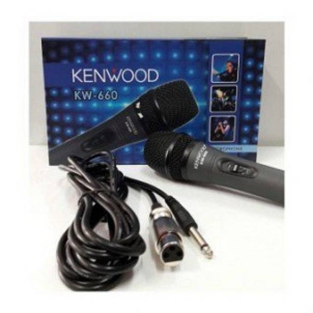 Mic kabel kenwood KW-660 kw-650 aneka microphone  kabel .vocal