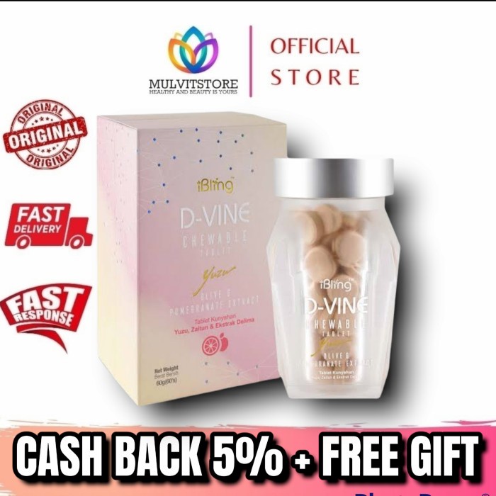 {cantikstore} DVINE Collagen Candy  D-Vine Berkualitas
