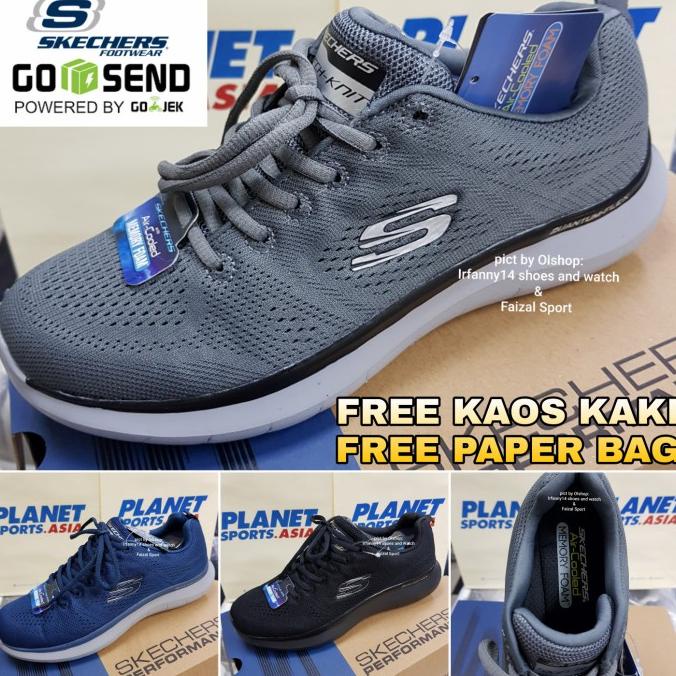 Sepatu Skechers Pria / SKECHERS QUANTUM MEMORY FOAM/Skechers Running