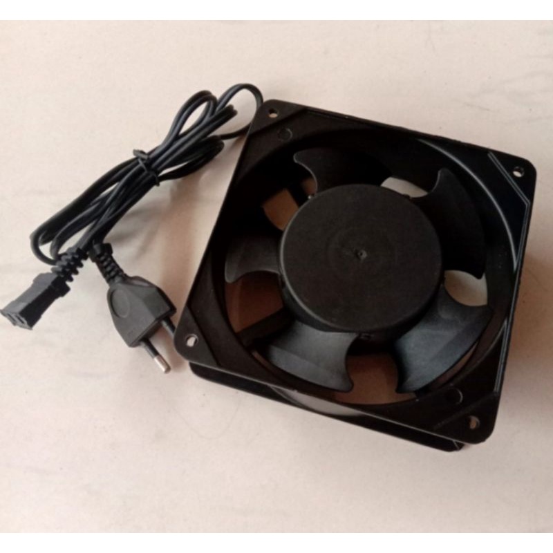 Fan/Kipas Ac 220V Merk Campuran Ukuran 12 x 12Cm