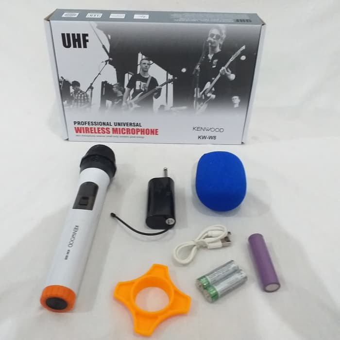 KW-W8 Mic Wireless 2 IN 1/Mic Single Wireless USB Karaoke YAMAHA