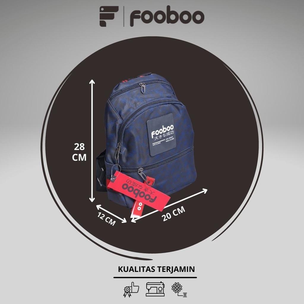 FOOBOO TAS RANSEL BACKPACK MINI WANITA