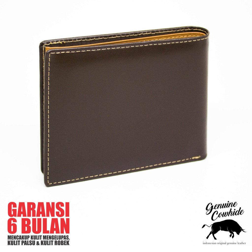 Dompet Pria 100% Kulit Asli Dual Color