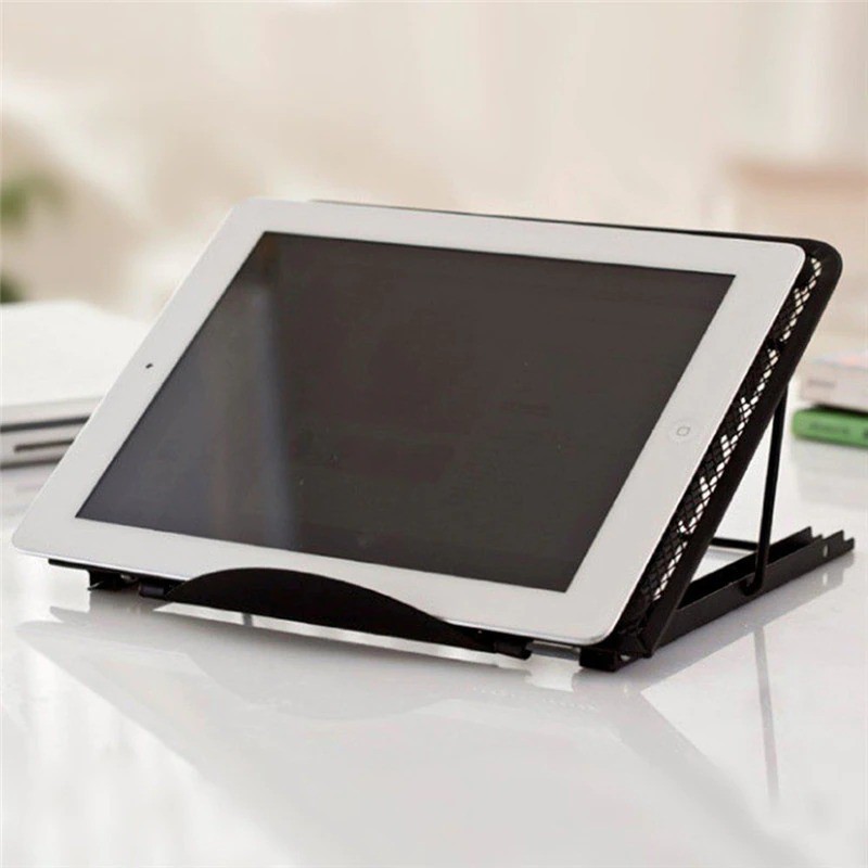 Tatakan Alas Laptop Adjustable Mesh Stand Notebook Cooling Pad Tablet