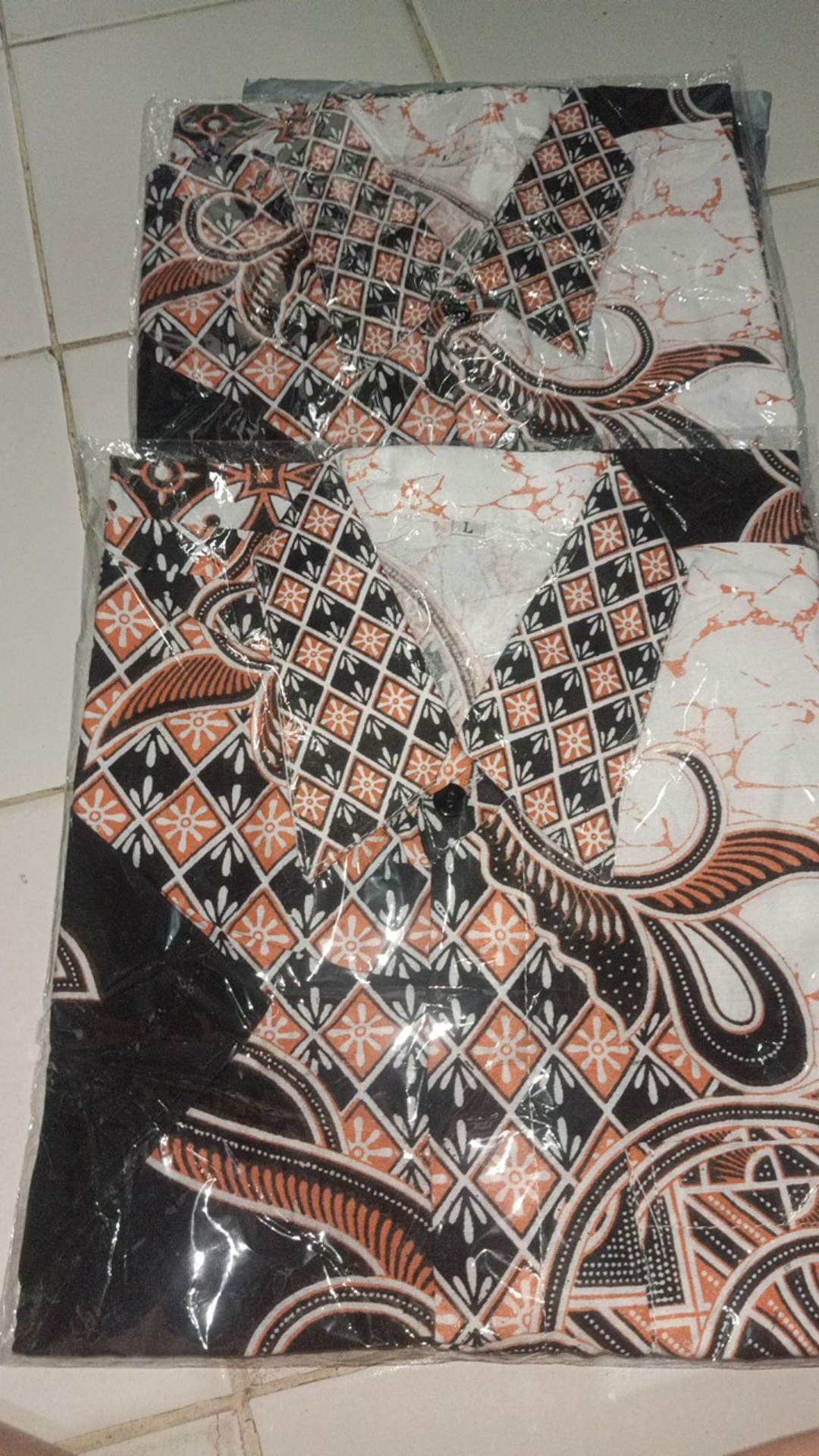 Bswart Batik Hrb026 Kenongo Hem Pendek Anjani Biru Pekalongan M L Xl Batik Pria Murah Modern Grosir