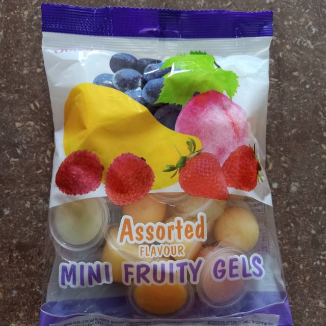 Goody mini fruity gels isi 18