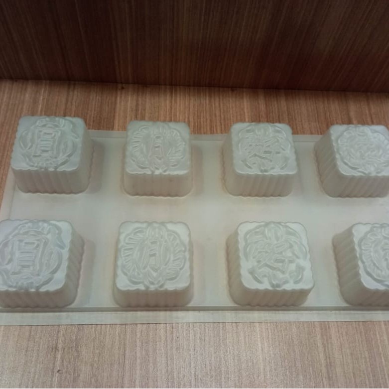 Cetakan puding mooncake square yt-05 mould mooncake pudding puding agar Cetakan Kue Bulan Puding