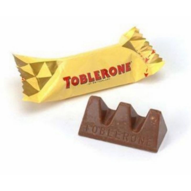 

TOBLERONE TINY CHOCOLATE BAR SATUAN / PIECES