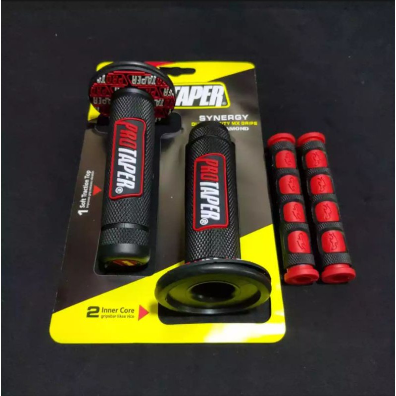 PAKET HANDGRIP GRIP PROTAPER + KARET HANDLE REM UNIVERSAL#3Warna