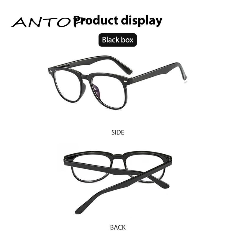 &quot;PROMO&quot; Kacamata Korea Retro Wanita Kacamata Anti Radiasi Wanita Fashion Bentuk Persegi Eyeglasses