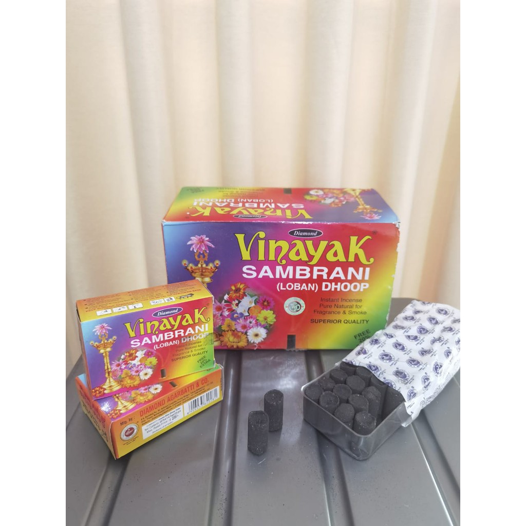 Dupa Vinayak Sambrani India Isi 20 pcs BONUS 4 pcs