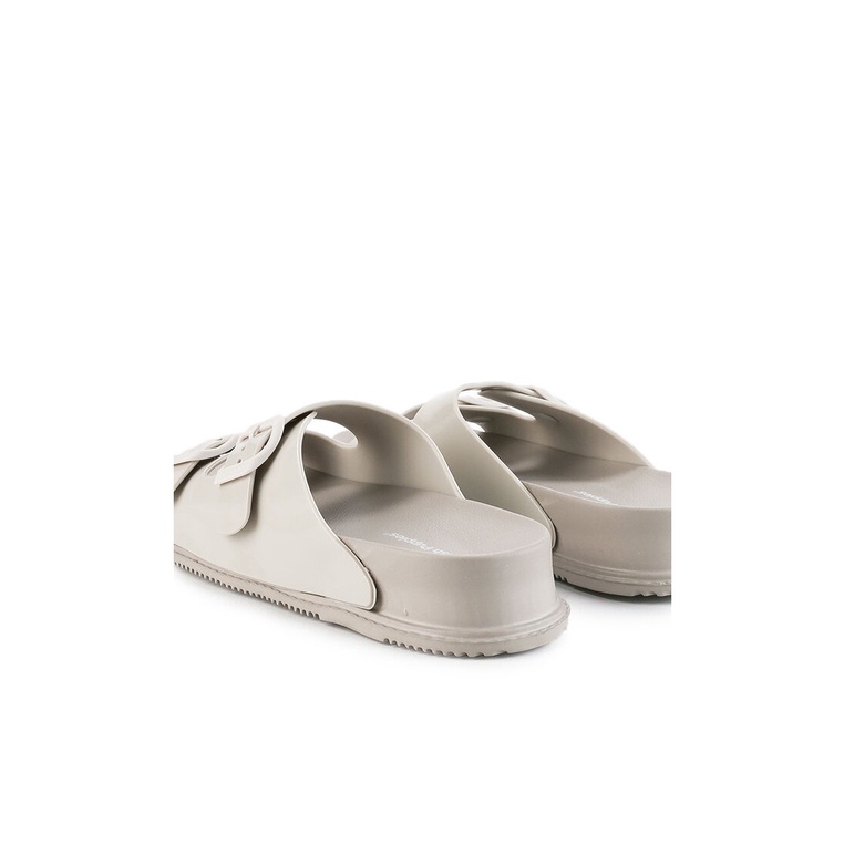 SANDAL SLIDE WANITA HUSH PUPPIES ORIGINAL CASUAL BRANDED GREY HW21