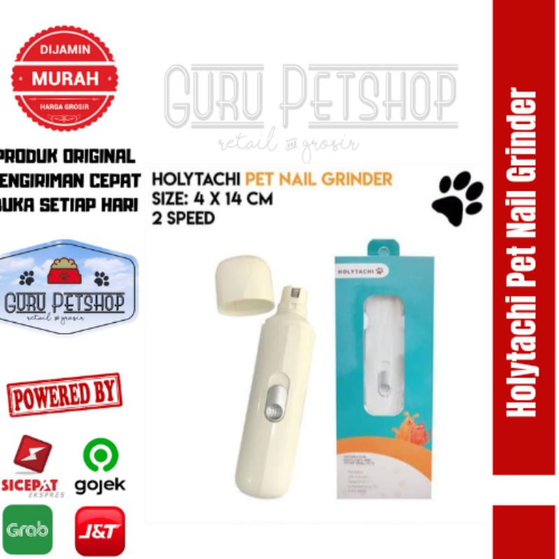 Holytachi Pet Nail Grinder / Gerinda Kuku Anjing Kucing / Kikir Kuku