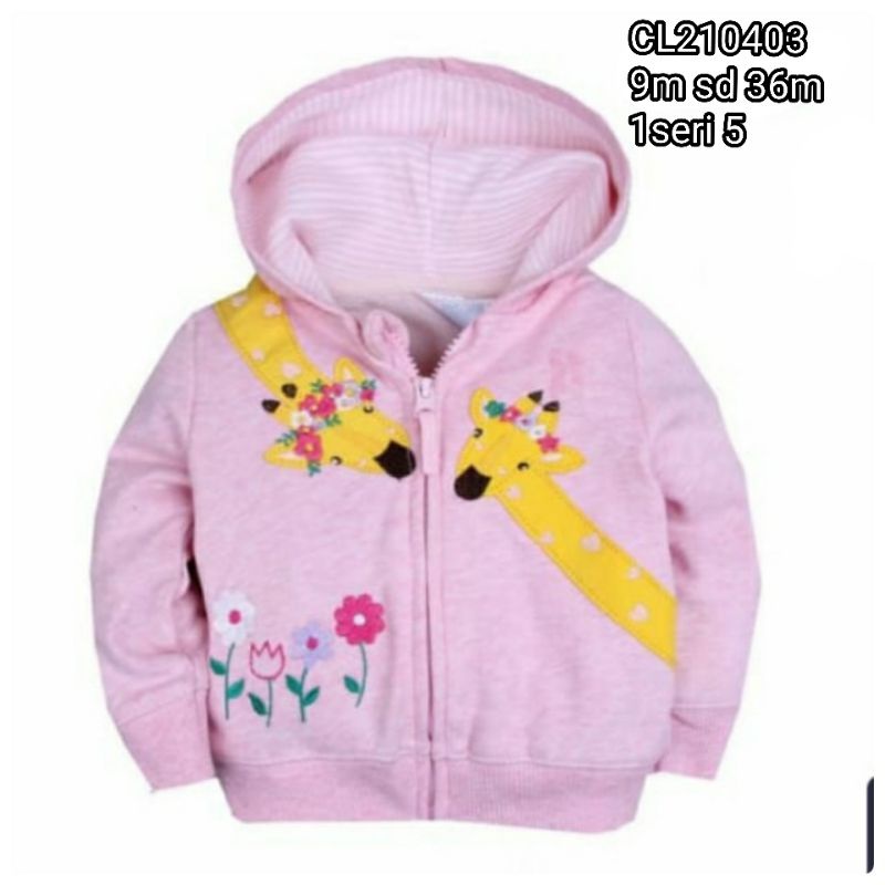 jaket bayi baby anak 0m - 3y jacket impor halus-4