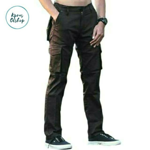 Celana Pdl Kargo Big Size Coklat Pramuka