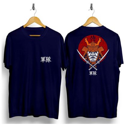 {FY} KAOS SAMURAI BIRU DONGKER DISTRO