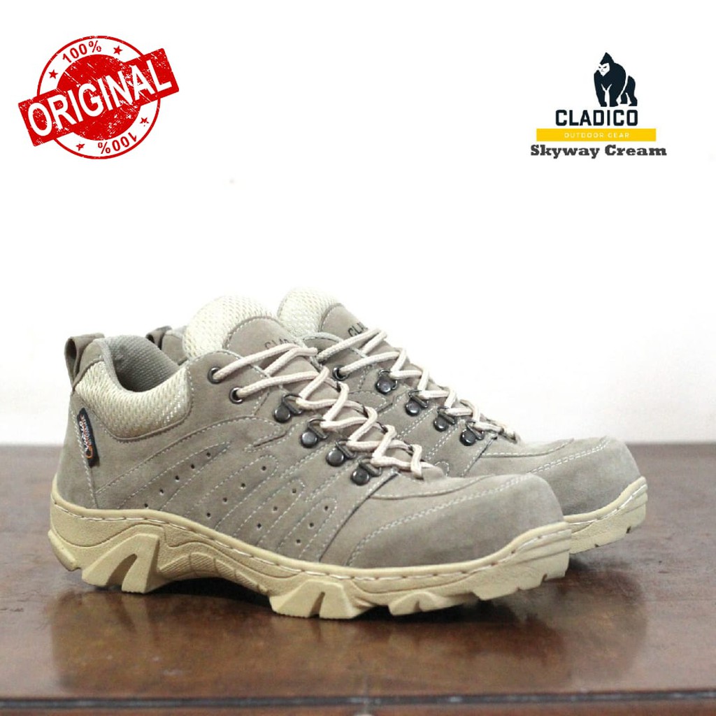 SEPATU SAFETY PRIA UJUNG BESI KERJA PROYEK LAPANGAN, OUTDOOR, GUNUNG, CLADICO SKYWAY SKY WAY