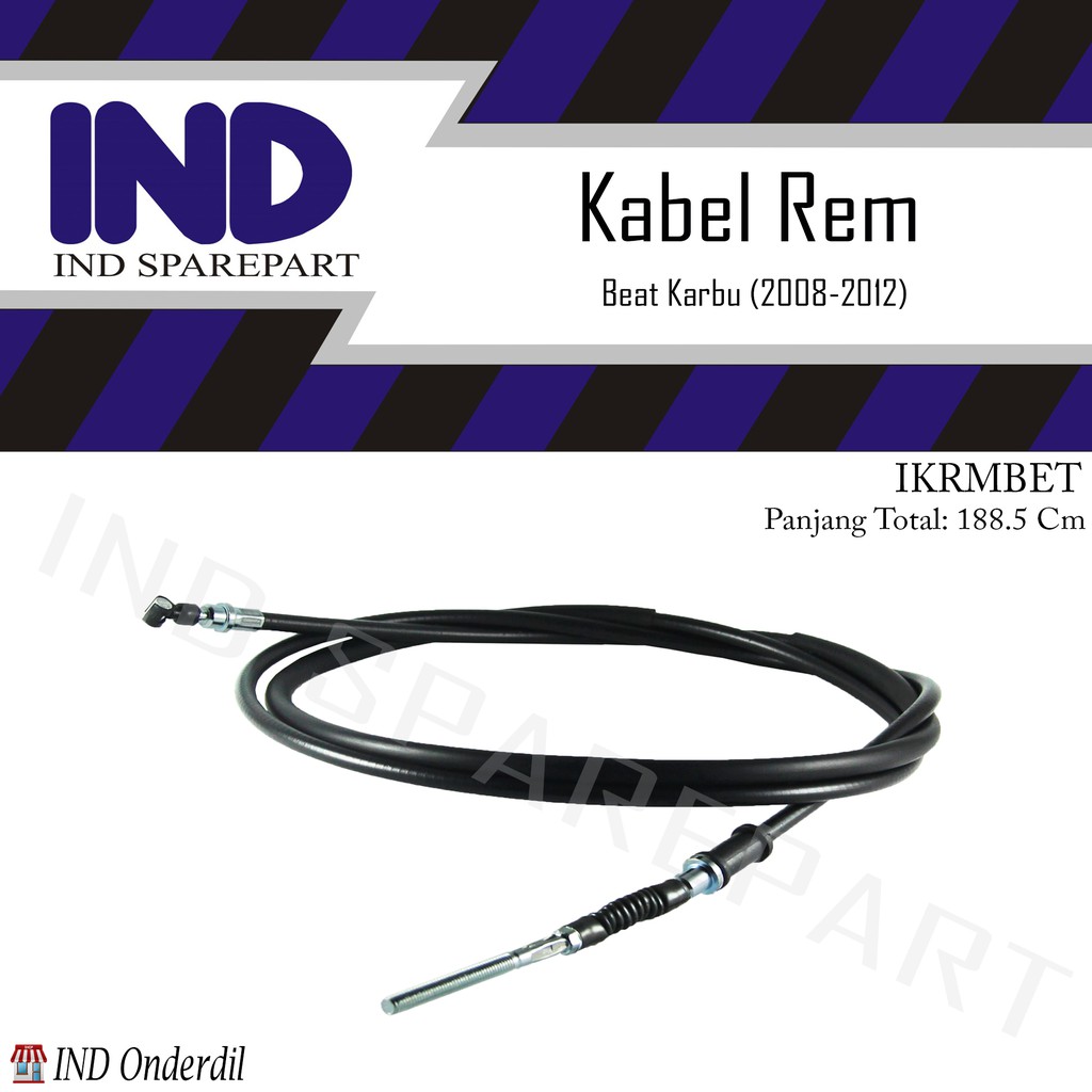 Kabel/Tali Rem Belakang/Kiri Beat Karbu/Karburator 2008 - 2009 - 2010 - 2011