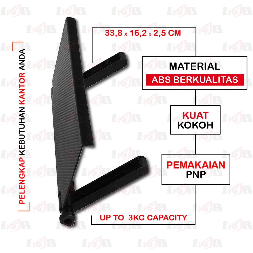 Rak Gantung Screen Top Shelf Stand Layar TV Monitor Multifungsi Tatakan Remot Wifi