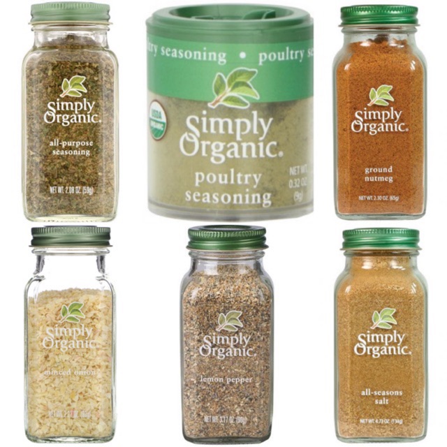 Simply Organic Spice and Herbs