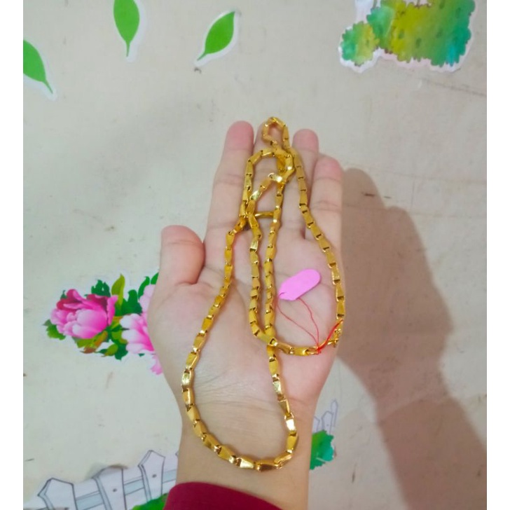 kalung padi palembang,,, .Lapis emas24k murni
