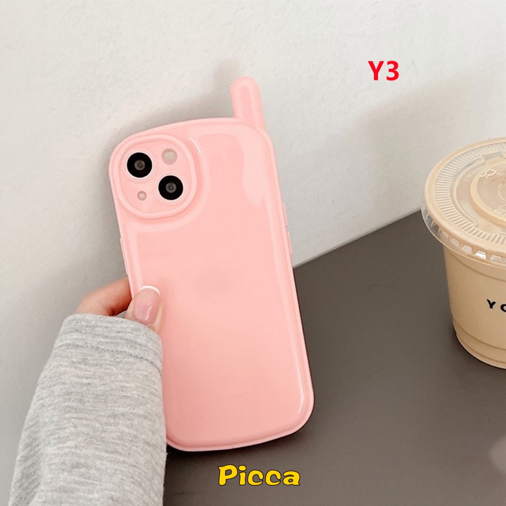 Soft Case TPU Glossy Warna Permen Macaron Untuk IPhone 7 8 Plus 13 11 12 Pro Max 13Pro Max 11Pro Max