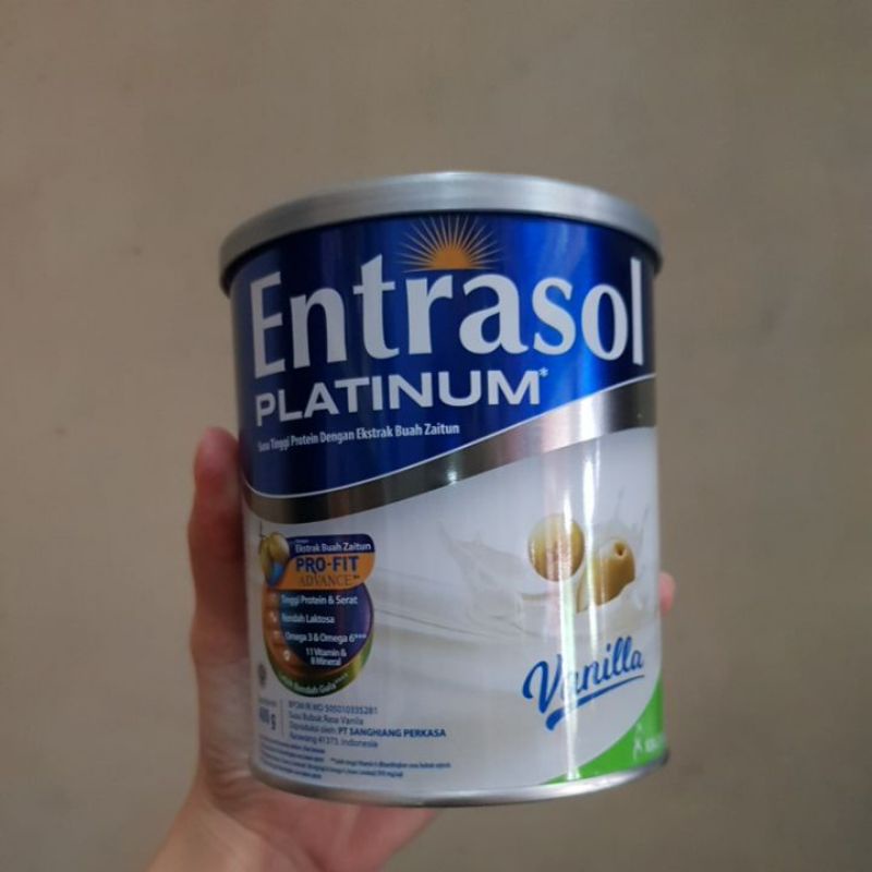 ENTRASOL SENIOR PLATINUM VANILLA 400GR