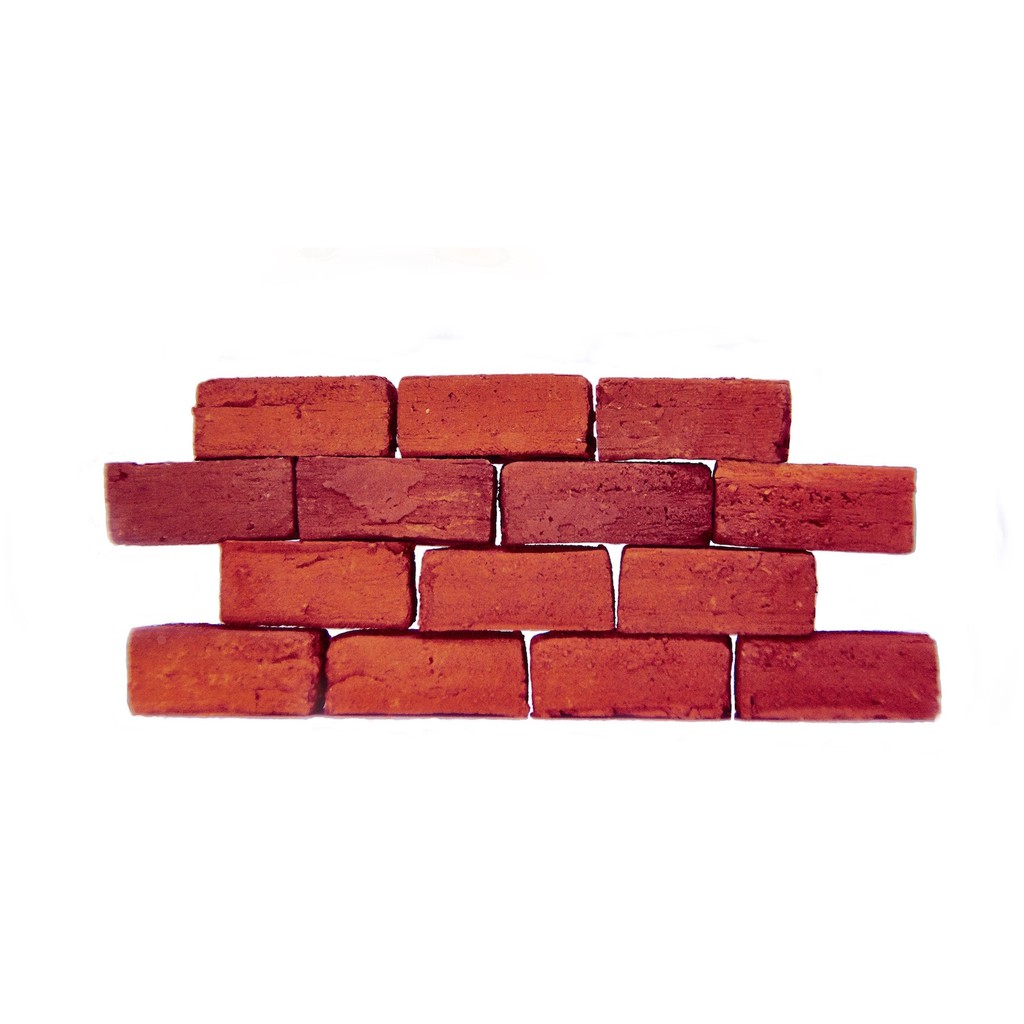 PROMO Bundle: Batu Bata mini Merah 50pcs + Batu bata mini 50pcs