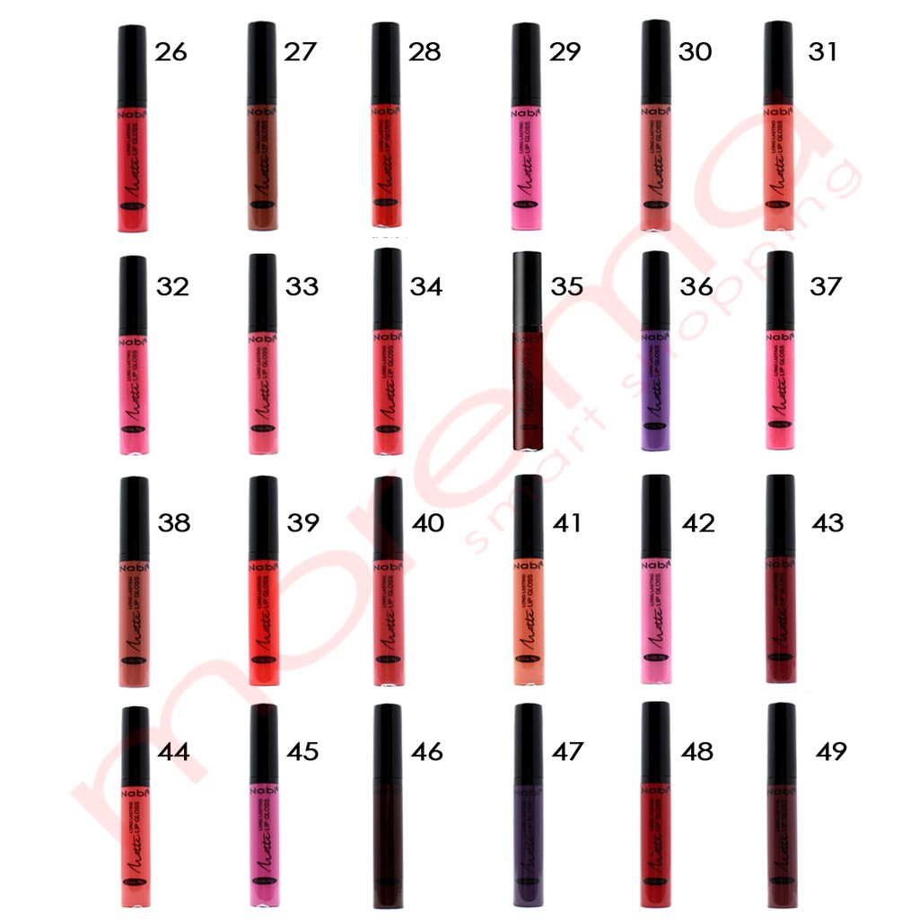 LIMITED SUPER SALE - NABI Matte Long Lasting Lip Gloss