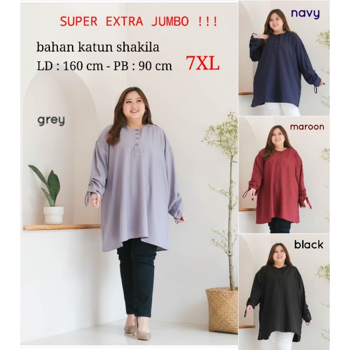 baju atasan super jumbo Ld 160cm B28