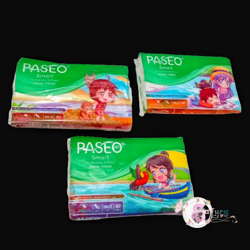 tisu travel pack paseo tissu kering tissue wajah