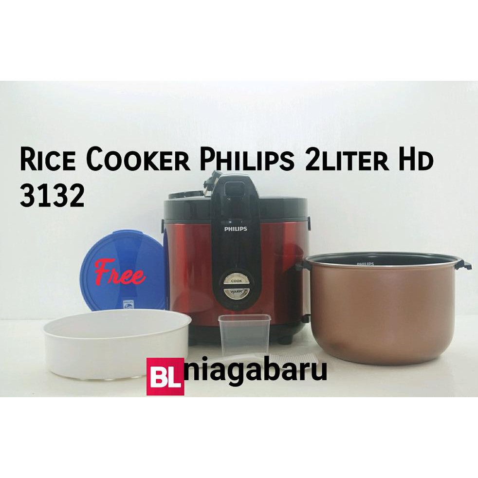 Best Price Magic Com Philips 2Liter Hd 3132 Merah