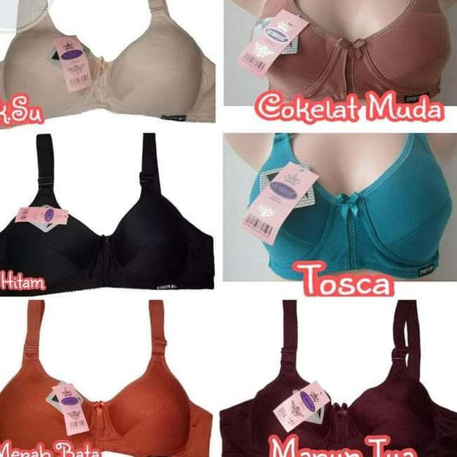 ✶X❊ Uk (40 42 44) Bra / BH Wanita Tanpa Kawat Ukuran Besar Queenie Jumbo Big Size COD - BH DAN CD MU