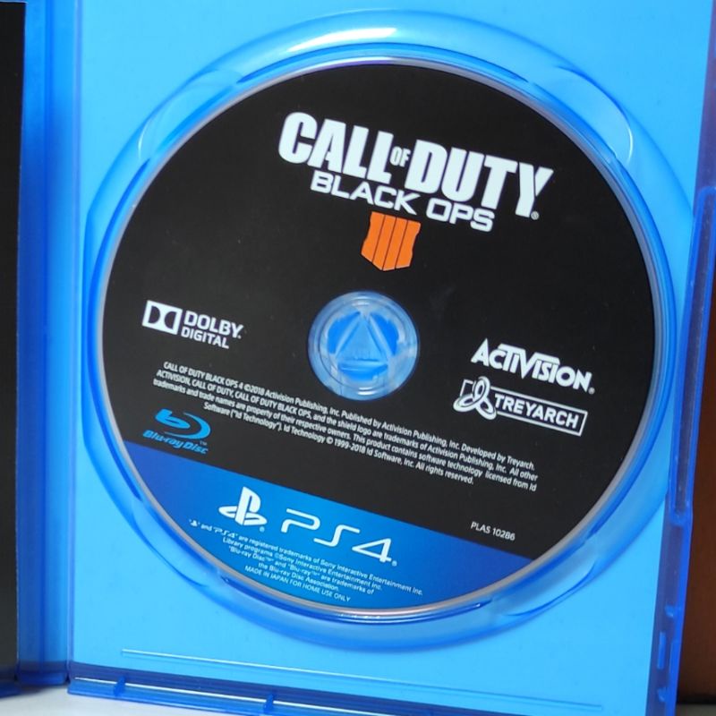 PS4 COD Black Ops 4 PS4 Kaset Callofduty Blackops 4 Playstation 4 Call of Duty Blackops4 PS 4 5 CD BD Game Games Dutty perang tembak tembakan petualangan offline online seru mainan anak gim cold war modern warfare reg 3 region asia vanguard ww2 ww ii