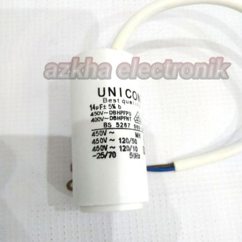 kapasitor bulat 14uf/450v
