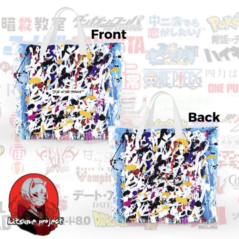 Tote Bag Eye Of The Storm ONE OK ROCK Full Print