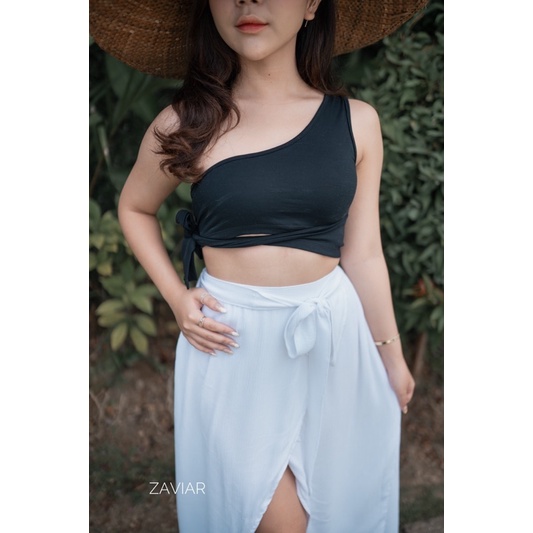 Azura Skirt in White | summer, beach/ casual korean skirt