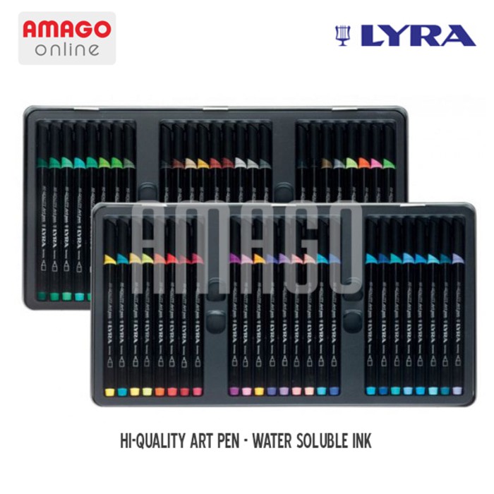 LYRA ARTPEN - METAL BOX - 50 PCS - 6751500