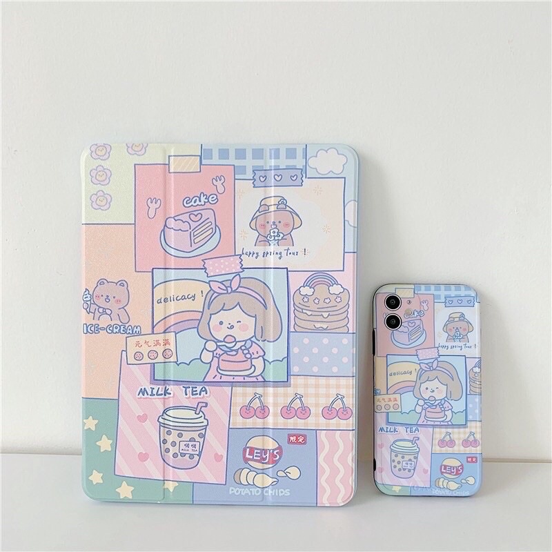 Case ipad Pro 11 ipad Air 4 Air 5 case ipad mini 4 5 mini 6 ipad 5 6 7 8 9 kawai case ipad cute case