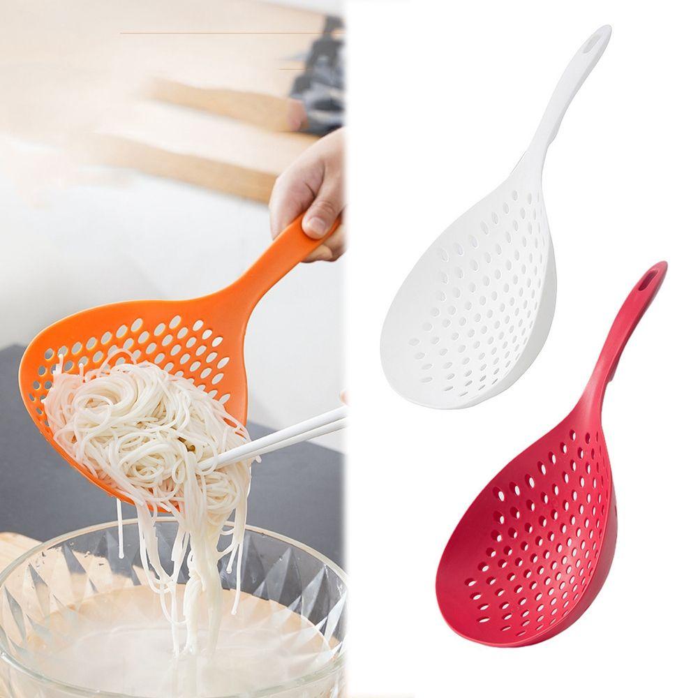 [Elegan] Colander Scoop Gaya Jepang Bahan Ramah Lingkungan Peralatan Masak Sayuran Colander Besar Ikan Alat Dapur