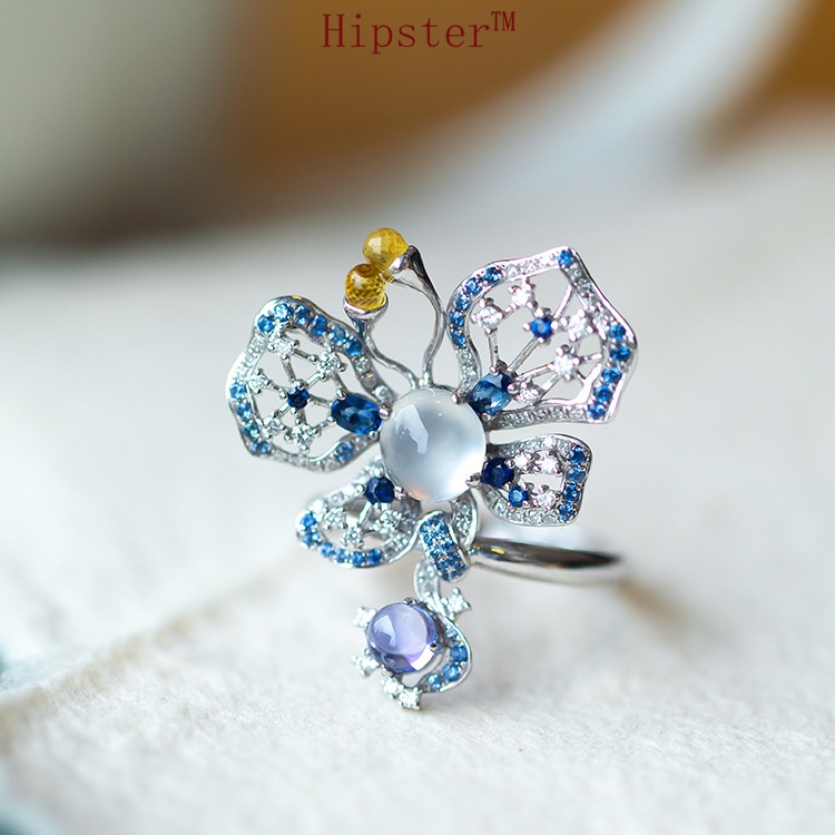 New Hot Sale Fashion Design Personality Butterfly Adjustable Ring