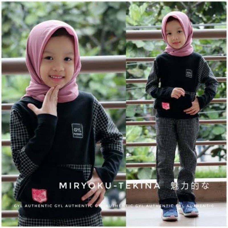 GYL AUTHENTIC - Setelan Celana anak miryouku, Setelan anak perempuan
