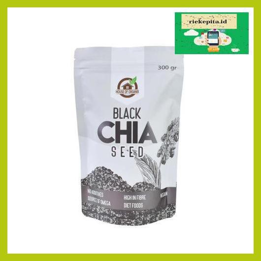

5Yer67R- Organic Black Chia Seeds 300 Gr T7Rty67-