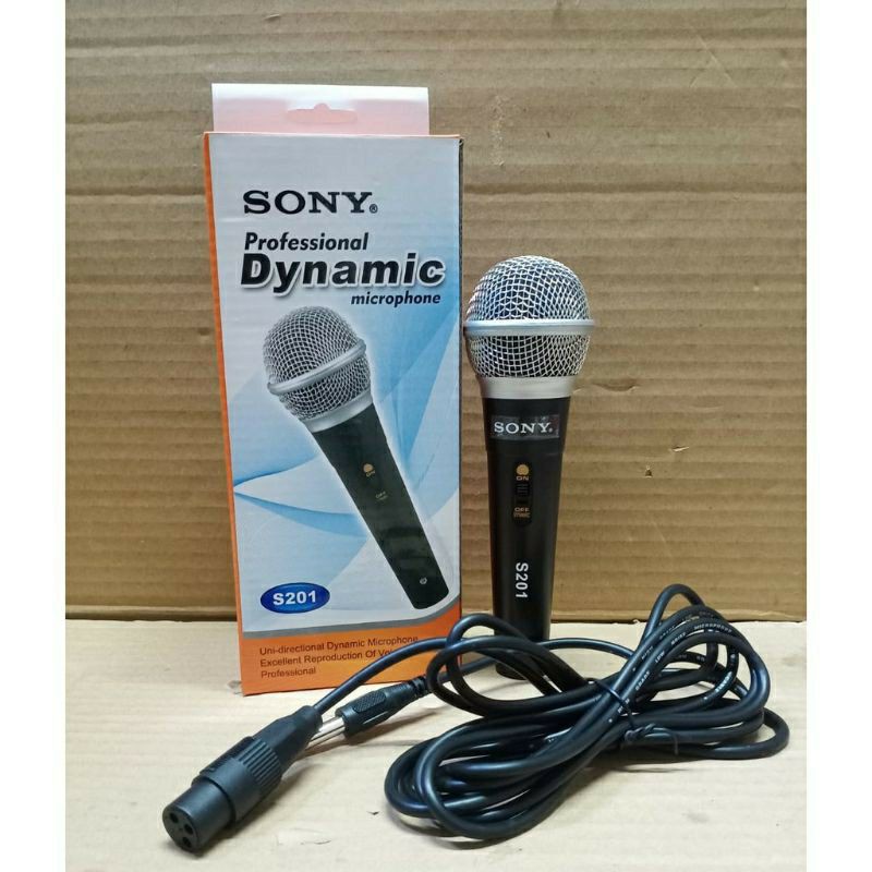 Mic sony karaoke S201 microphone