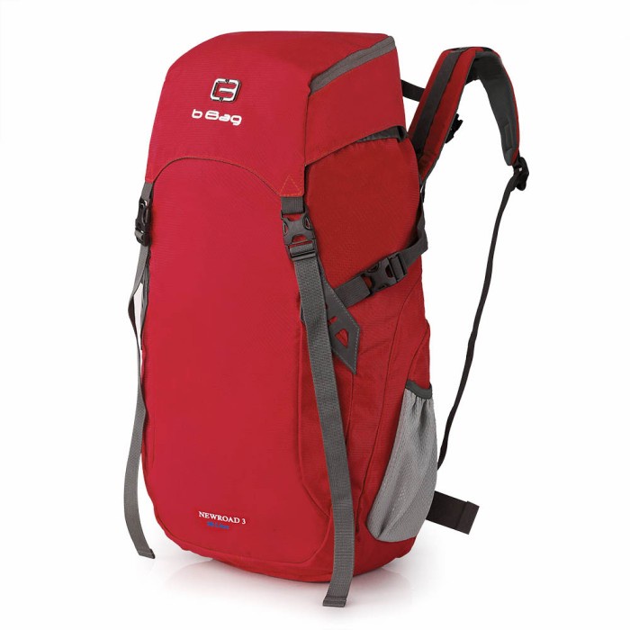 TERMURAH Carrier Kelvas Premium Lokal 60l warna biru dan merah Bahan Ripstop - Biru KLS 154