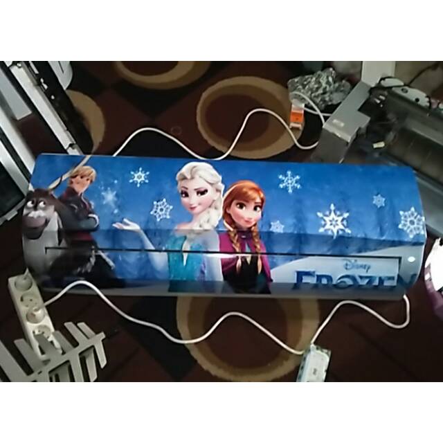 Kipas angin ac split 2pk karakter auto remot