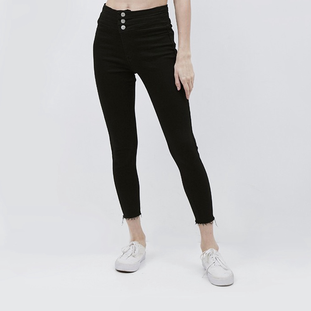 ODIVA Donia Skinny Jeans - Black