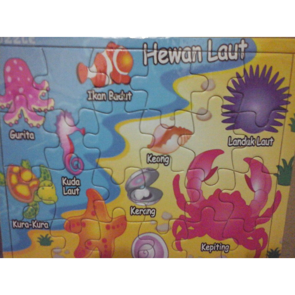 Puzzle / Pazel Hewan Laut