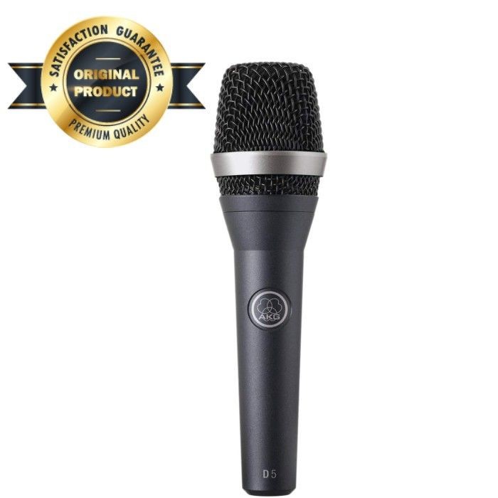 Mic Kabel AKG D5  D-5 D 5 Dynamic Microphone Original Garansi Resmi